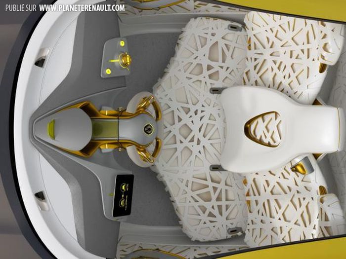 Concept-car Renault Kwid vue de haut